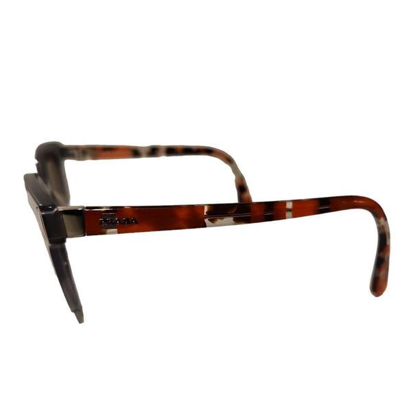 PRADA VPR 05T TKY-1O1 GREY RED HAVANA AUTHENTIC EYEGLASSES FRAMES - Picture 1 of 7